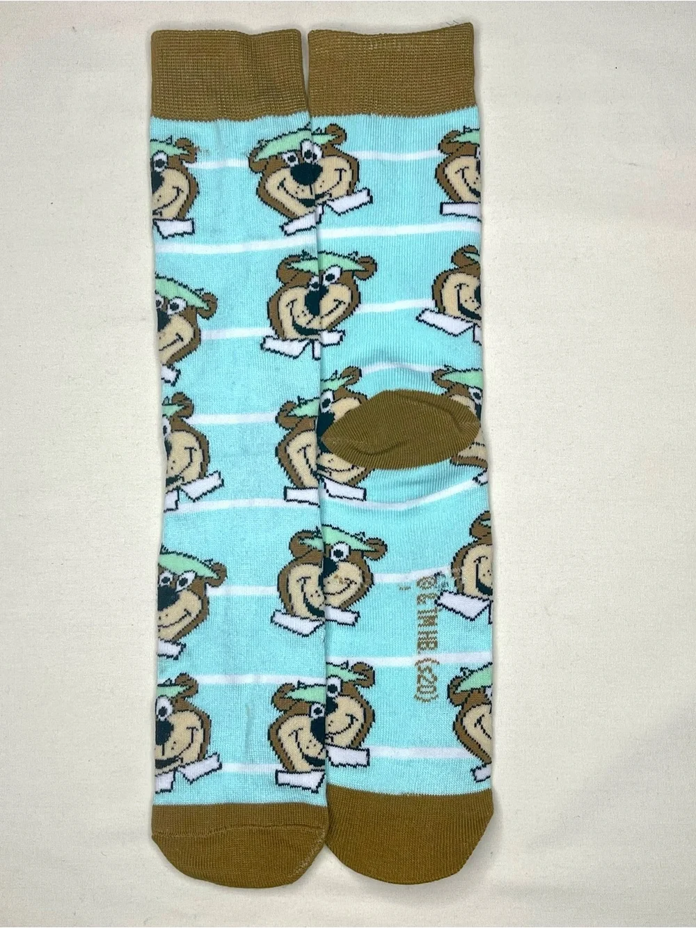 Cartoon Character Socks Trio - Blue, Aqua, Brown